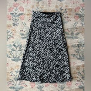 Urban Outfitter silk midi skirt